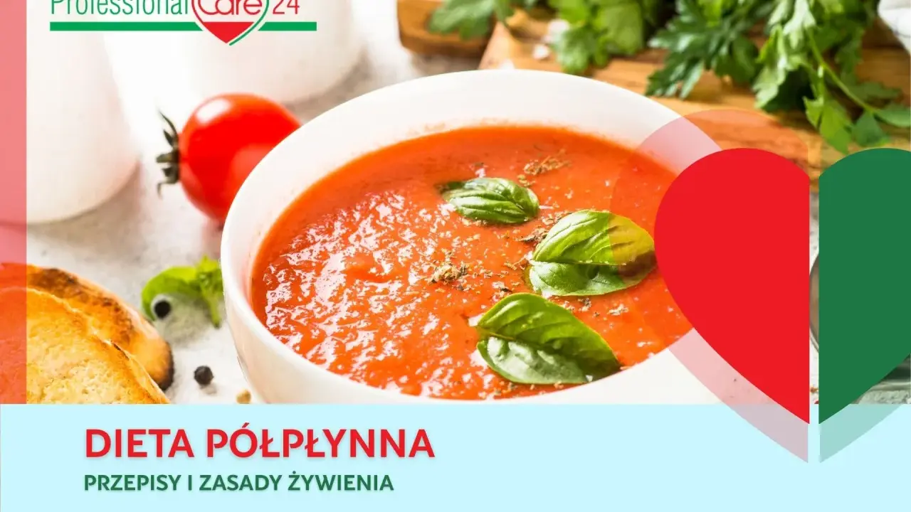 Pomidorowa zupa krem, idealna do diety półpłynnej. Przepisy i zasady żywienia dla chorych.