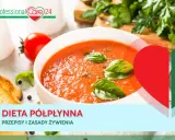 Pomidorowa zupa krem, idealna do diety półpłynnej. Przepisy i zasady żywienia dla chorych.