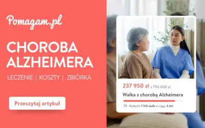 Pomagam.pl: Choroba Alzheimera. Leki i wsparcie w leczeniu. Zbiórka na walkę z demencją.