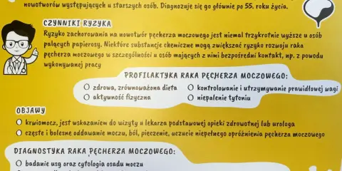 Rak pęcherza moczowego: czynniki ryzyka, objawy, profilaktyka i diagnostyka. Śmiertelność jest wysoka, ale wczesne wykrycie zwiększa szanse.