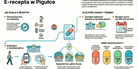 E-recepta w pigułce: jak działa, zasady i terminy ważności. Dowiedz się, ile ważna jest recepta i jak ją zrealizować.