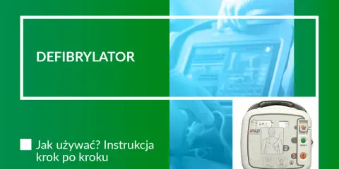 AED co to? Defibrylator i instrukcja krok po kroku. Urządzenie ratujące życie.