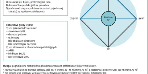 Schemat leczenia nadciśnienia tętniczego: preferowane skojarzenia leków (ACEI/ARB, DTP, BKW, BB) i dodatkowe grupy leków. Jak leczyć nadciśnienie tętnicze?