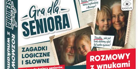 Gra dla seniora: zagadki logiczne i słowne, które zbliżają pokolenia. Rozmowy z wnukami pełne śmiechu i wspomnień.