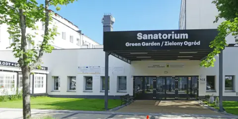 Sanatorium Green Garden / Zielony Ogród to miejsce, gdzie można odpocząć i zadbać o zdrowie.