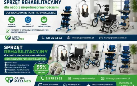 Sprzęt rehabilitacyjny dla seniora refundacja NFZ. Pomagamy w uzyskaniu dofinansowania PCPR i refundacji NFZ na sprzęt rehabilitacyjny.