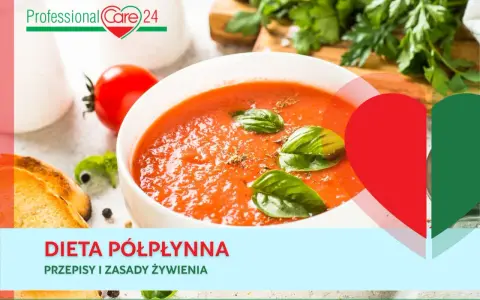 Pomidorowa zupa krem, idealna do diety półpłynnej. Przepisy i zasady żywienia dla chorych.