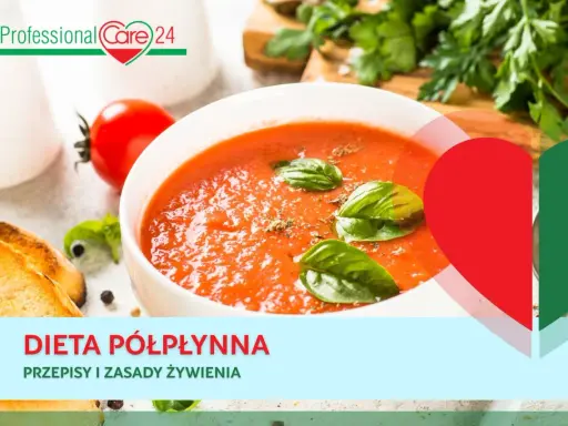 Pomidorowa zupa krem, idealna do diety półpłynnej. Przepisy i zasady żywienia dla chorych.